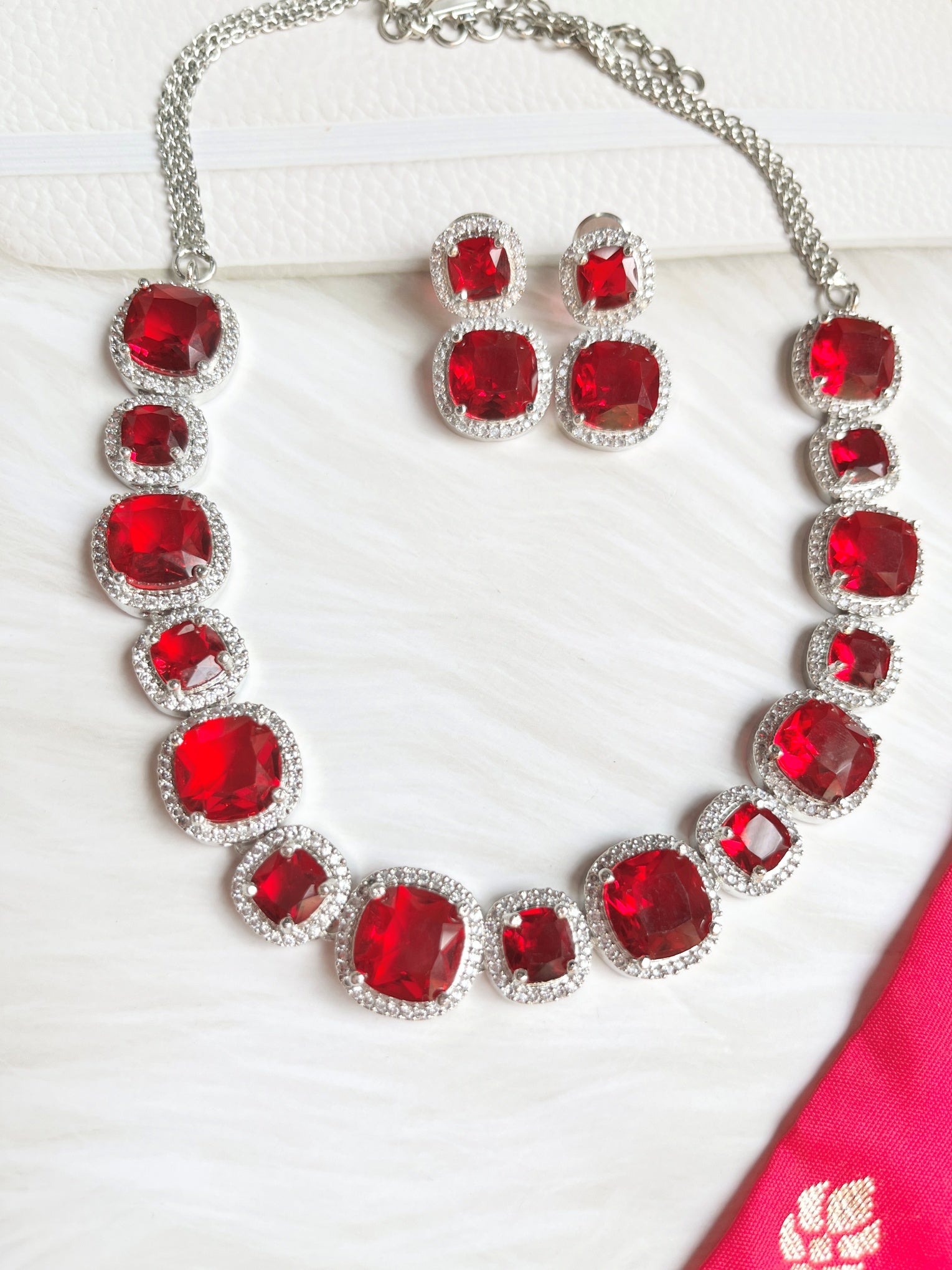 MILA RUBY ZIRCONIA SET – HOUSE OF PRANIV