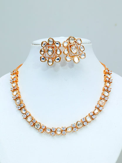 Gold Necklace Set