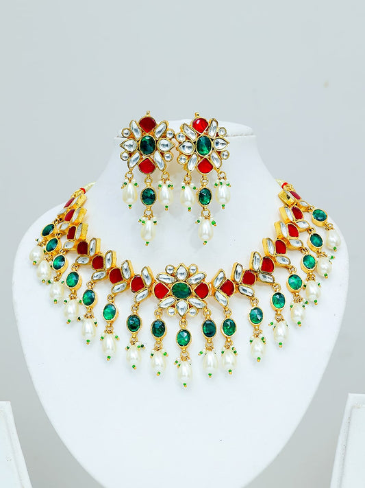 GEHANA MULTICOLOR JEWELLERY SET