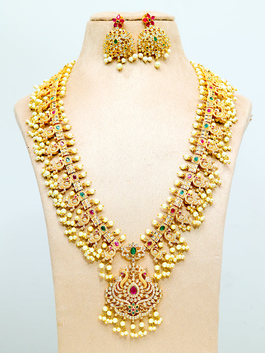 MALTI TEMPLE NECKLACE SET