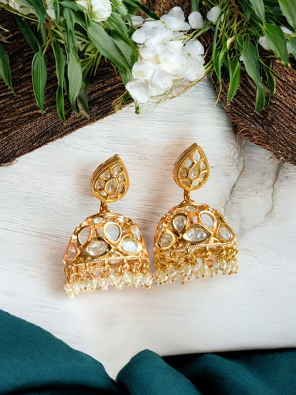 NATISHA GOLD JHUMKI