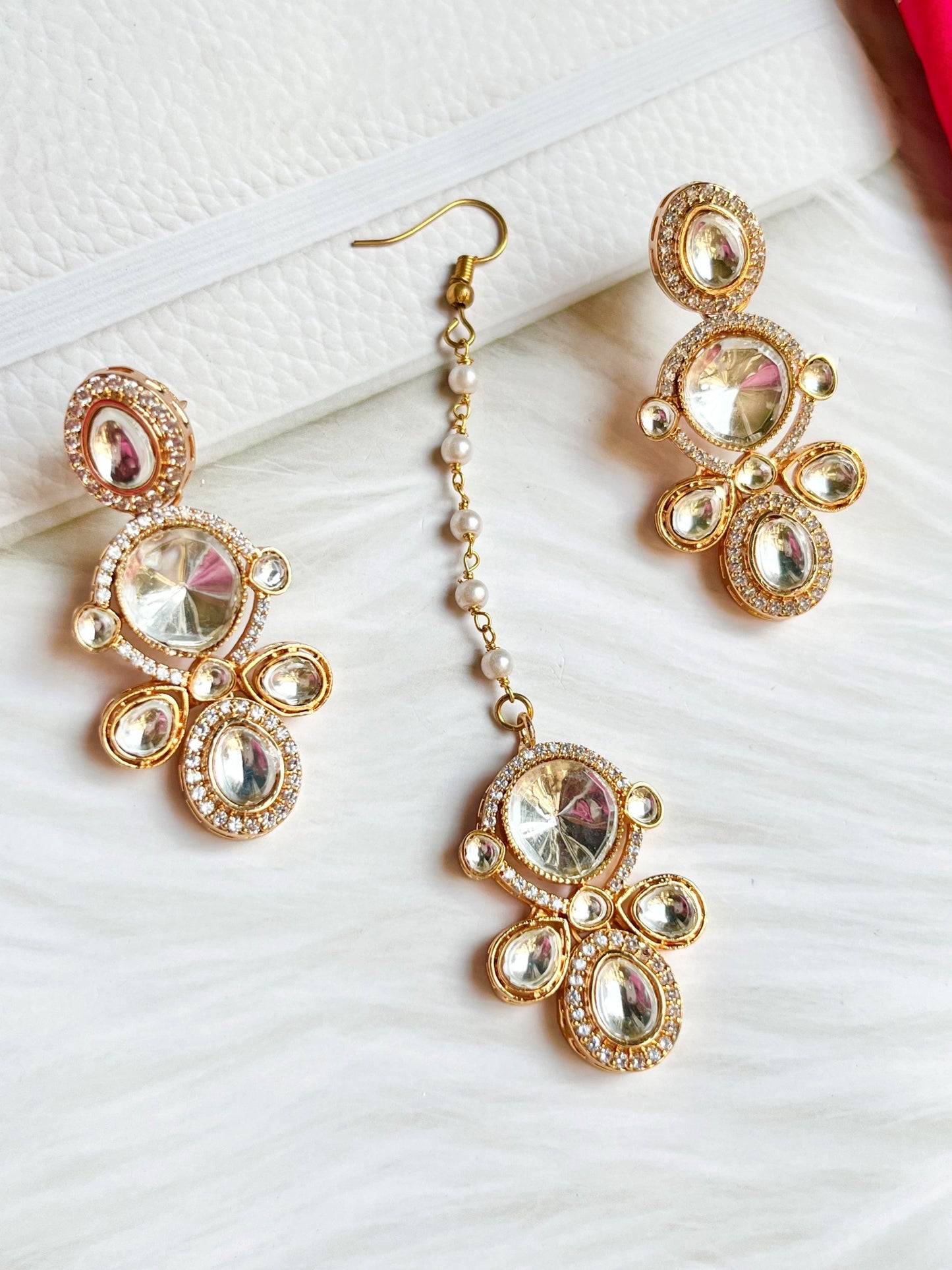 KAASHI GOLD KUNDAN JEWELLERY SET