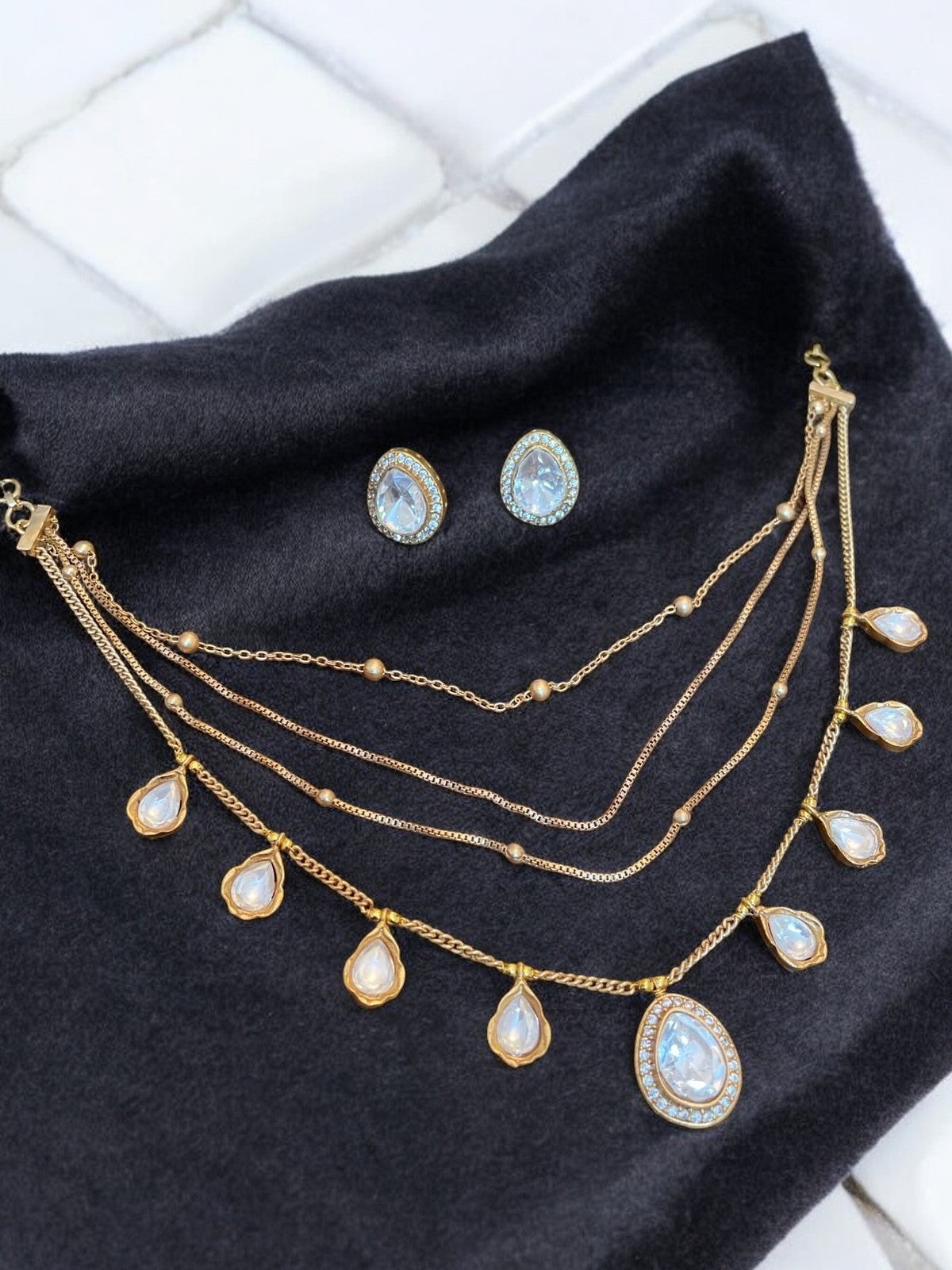 LAILA POLKI JEWELLERY SET