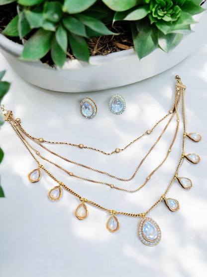 LAILA POLKI JEWELLERY SET