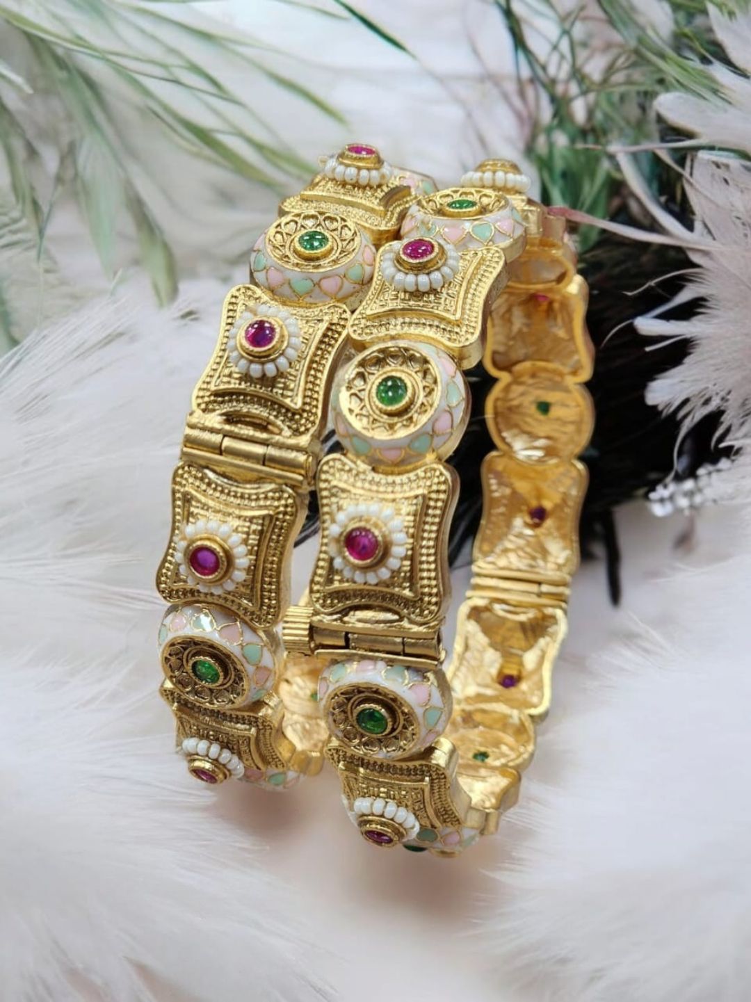 ABHILASHA PREMIUM GOLD BANGLES