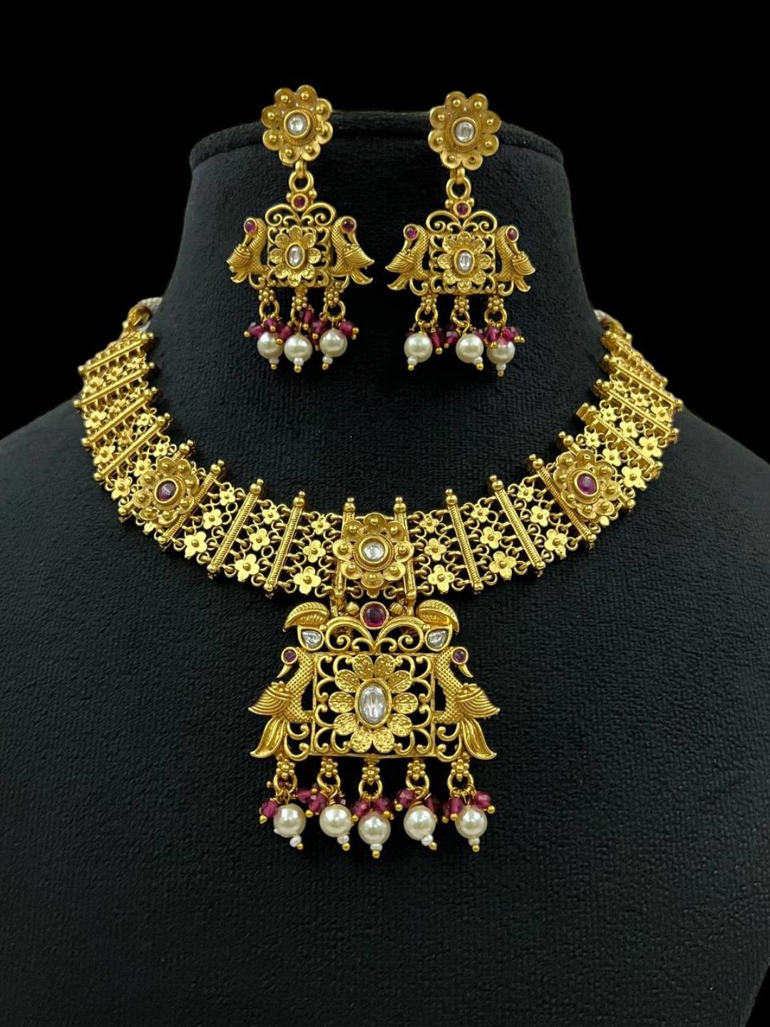 DURGA GOLD JEWELLERY SET