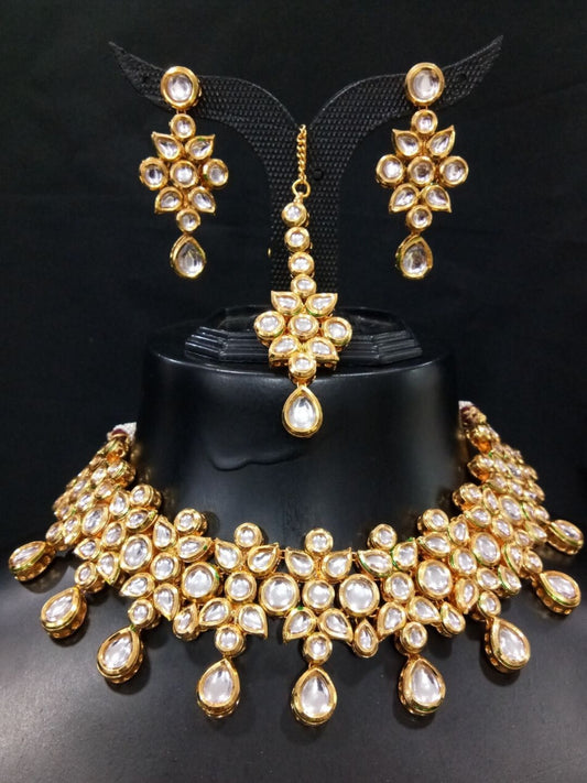 RANI SAHIBA KUNDAN JEWELLERY SET