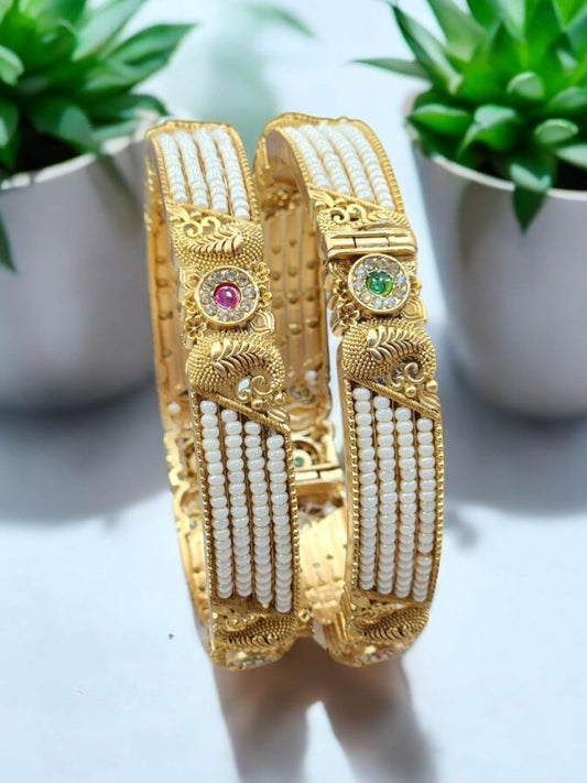 GANGA PREMIUM PEARL BANGLES