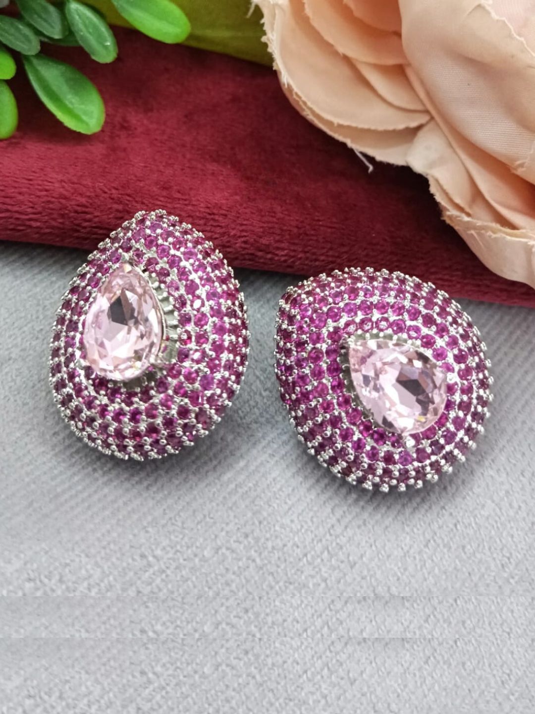 AMELIA RANI ZIRCONIA STUDS