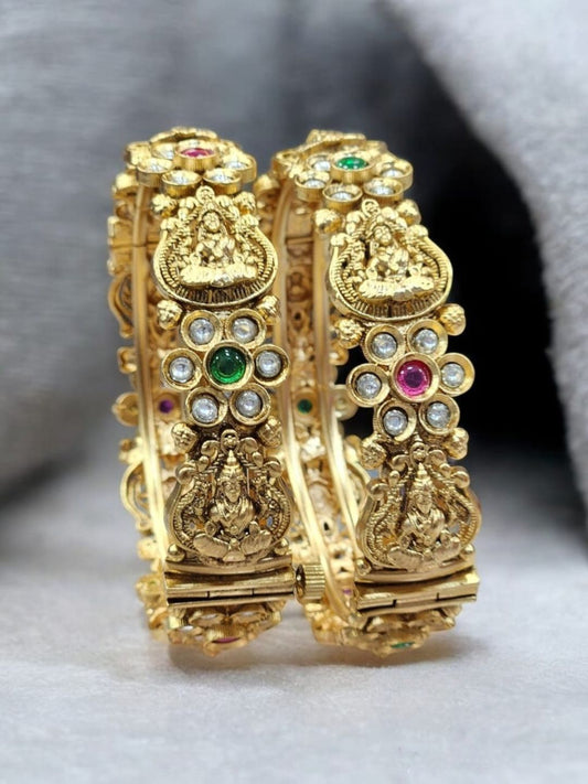 GOMTI PREMIUM TEMPLE BANGLES