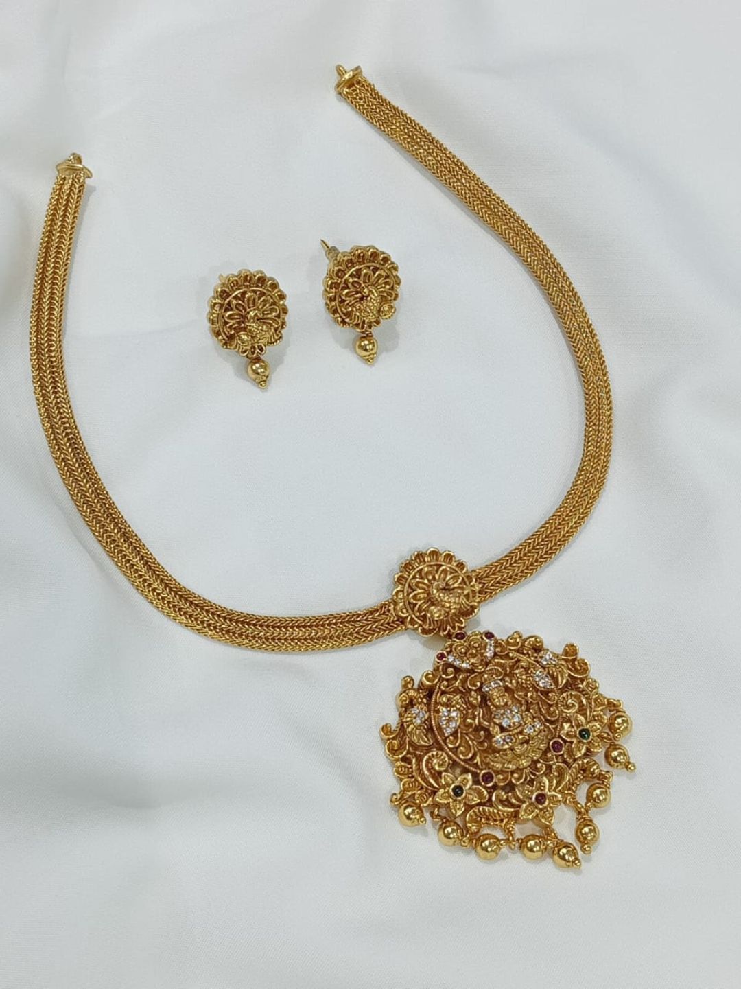 ANMOL TEMPLE JEWELLERY SET