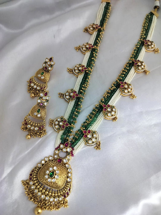 AVA RAJWADI JEWELLERY SET