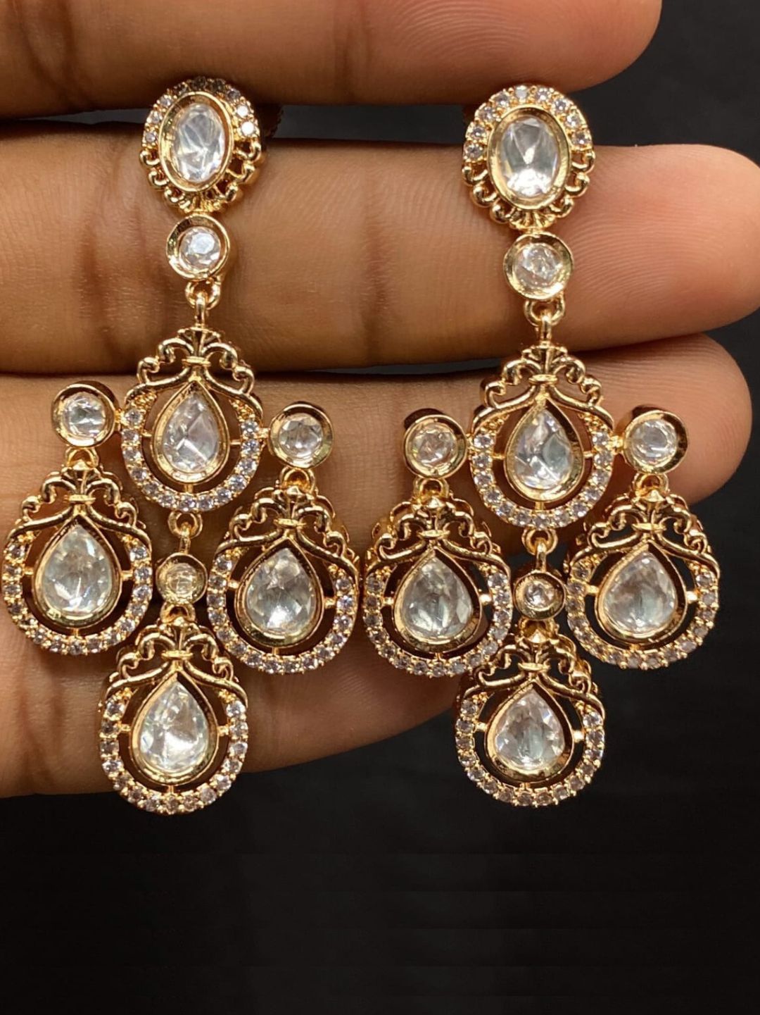 BHAVNA KUNDAN EARRINGS