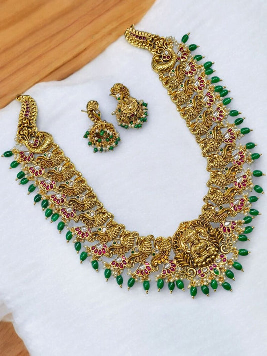 NEELU TEMPLE JEWELLERY SET