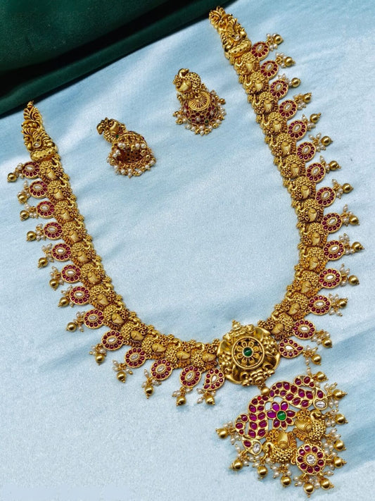 PRANITHA TEMPLE JEWELLERY SET