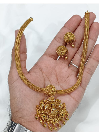 ANMOL TEMPLE JEWELLERY SET