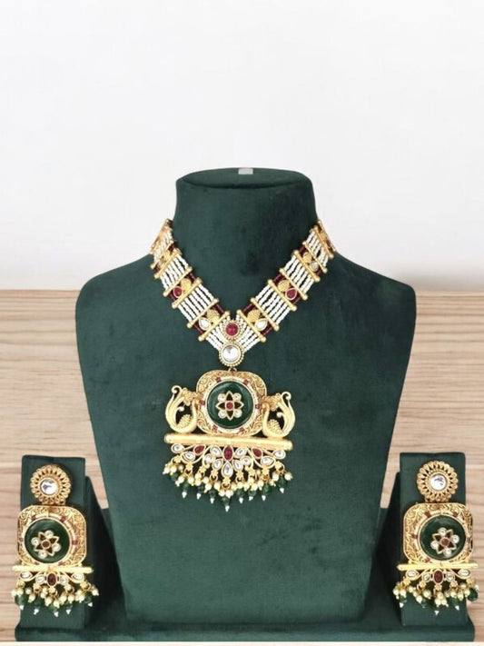 RUDRAHAAR RAJWADI JEWELLERY SET