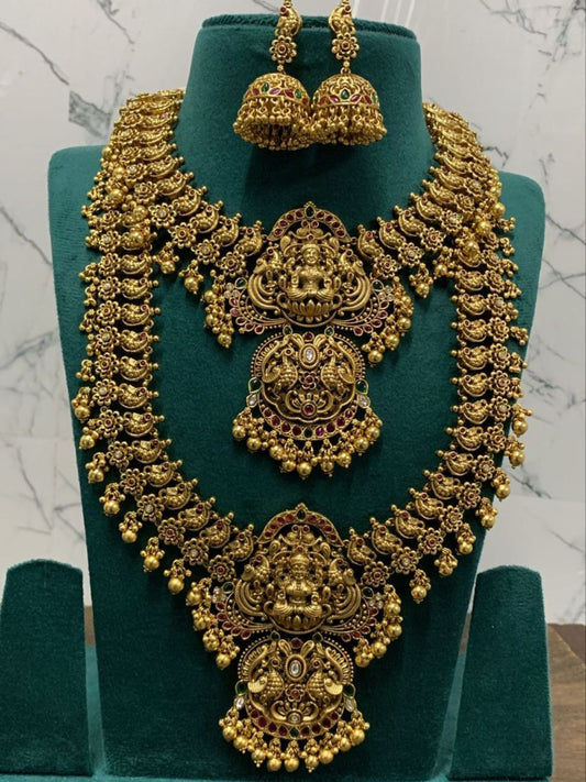 ANJALI BRIDAL TEMPLE JEWELLERY SET