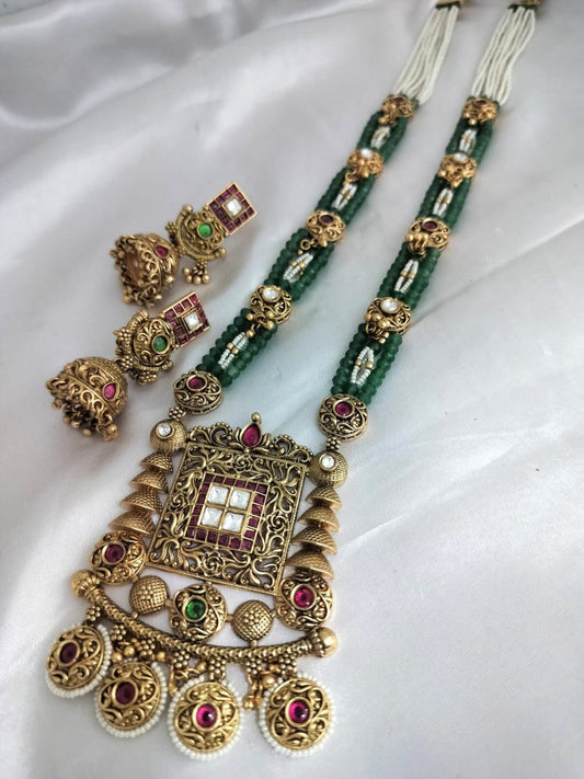 BRINAL RAJWADI JEWELLERY SET