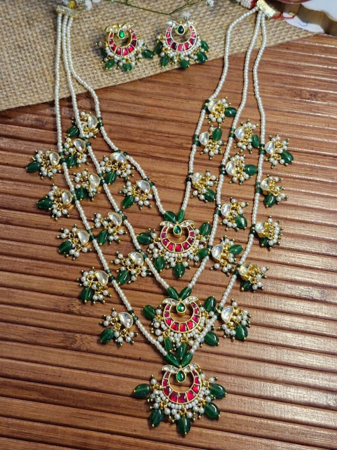 MANASI JADAU JEWELLERY SET