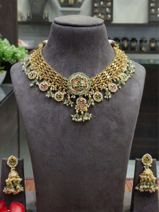 LEELA JADAU JEWELLERY SET