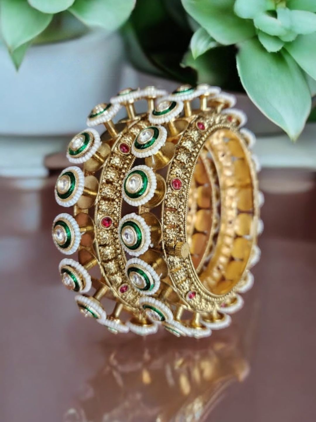 KASHISH PREMIUM KUNDAN BANGLES