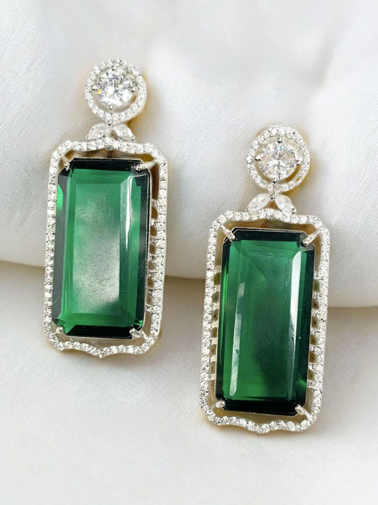 ZUYA GREEN EARRING