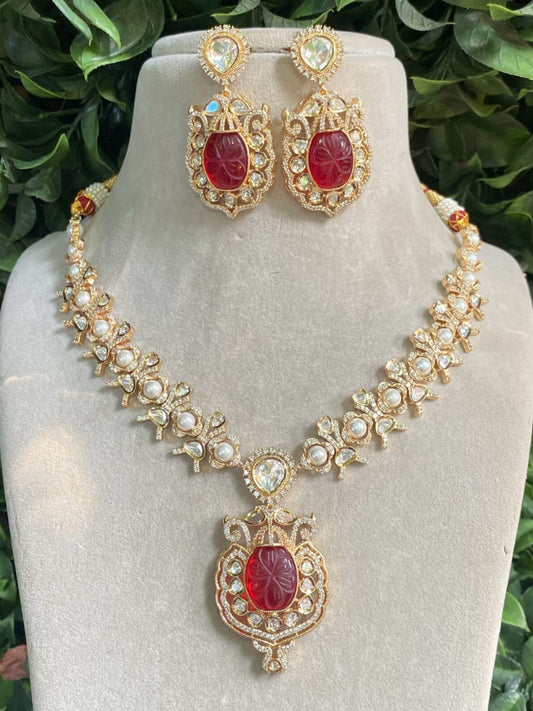 NITYA RUBY JEWELLERY SET