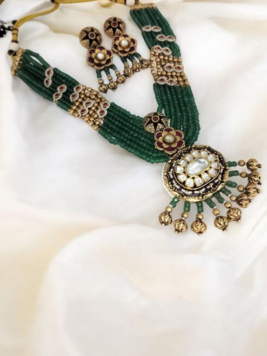 ANIKA RAJWADI JEWELLERY SET