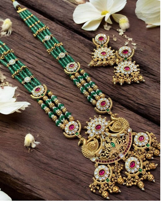 CHANDRAKALA MAHARANI STYLE JEWELLERY SET