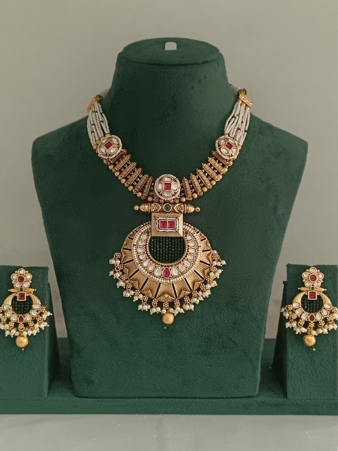 RANI SAHEBA RAJWADI JEWELLERY SET