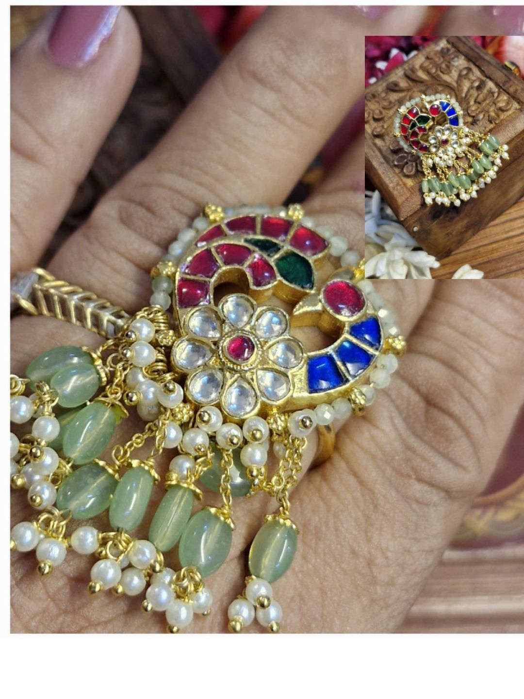 JYOTHI KUNDAN ADJUSTABLE RING