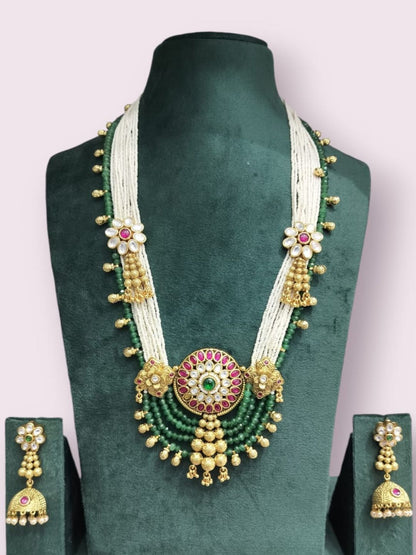 ALEENA RAJWADI JEWELLERY SET