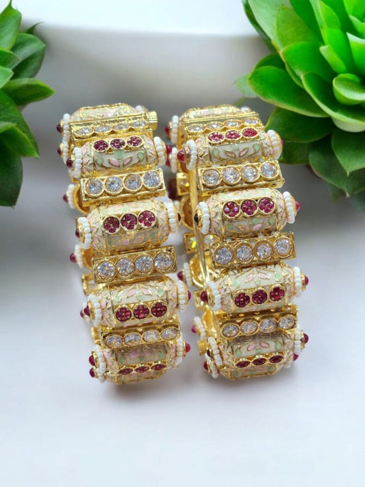 CHANDNI EXQUISITE KUNDAN BANGLES