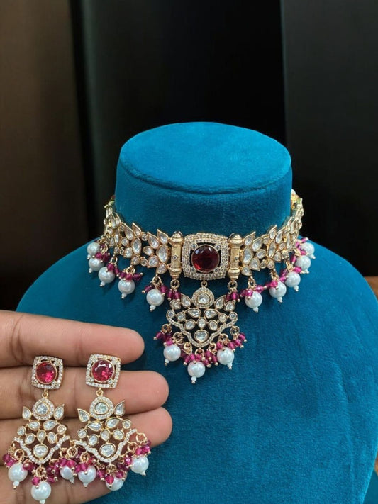 ISHA RANI CHOKER SET