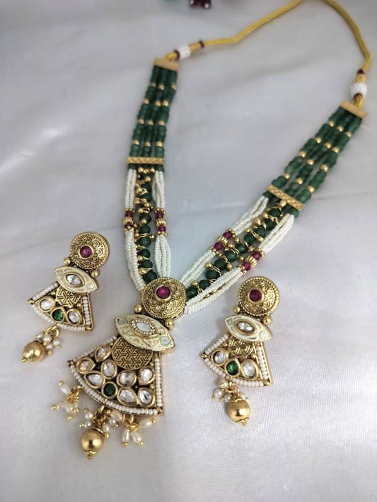 ARYA RAJWADI JEWELLERY SET