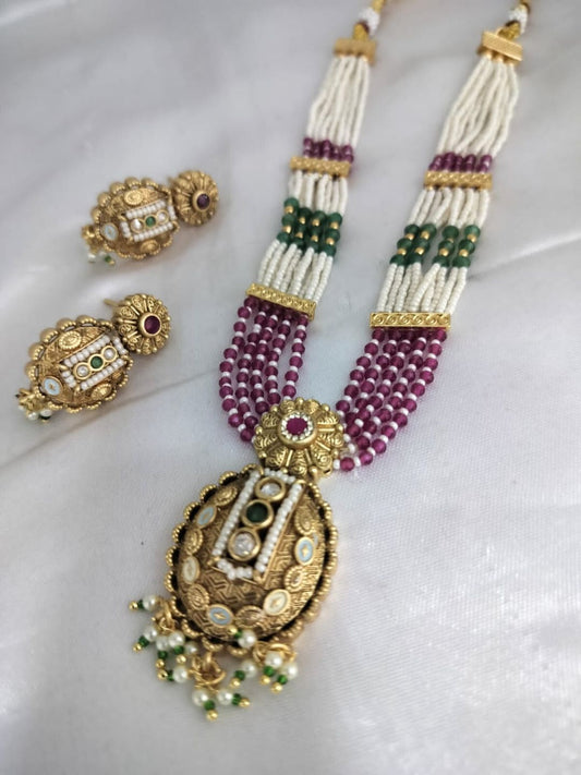 AYESHA RAJWADI JEWELLERY SET