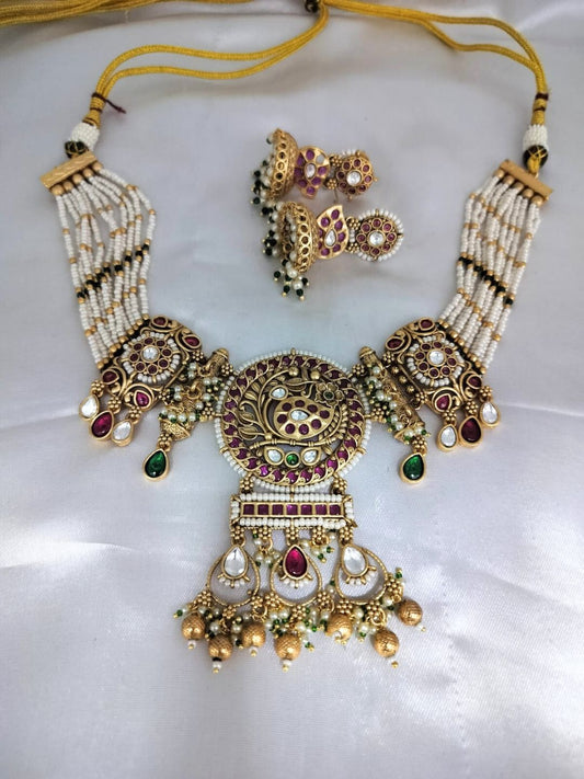 BAANI RAJWADI JEWELLERY SET