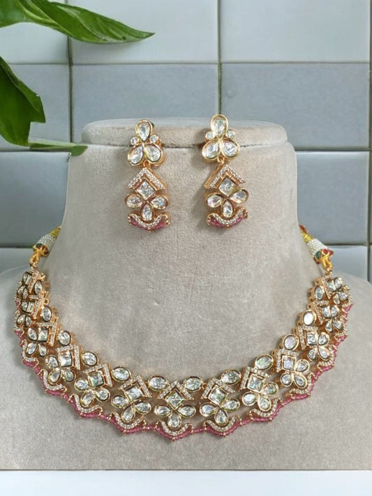 ARADHYA RANI KUNDAN JEWELLERY SET