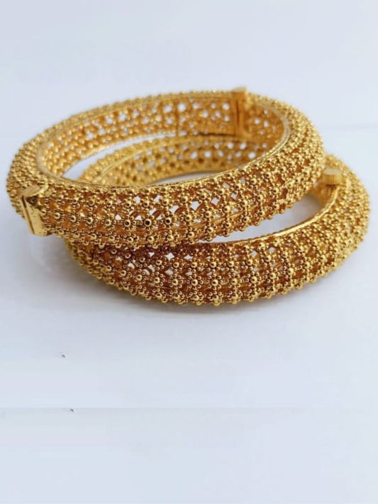 YASHASVI GOLD TEMPLE BANGLES