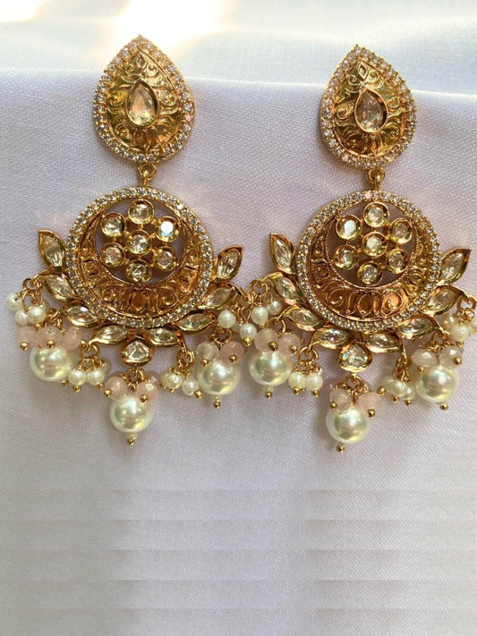 DEVIKA KUNDAN EARRINGS