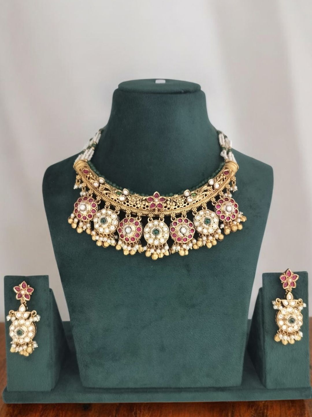 ALKA HERITAGE RAJWADI JEWELLERY SET