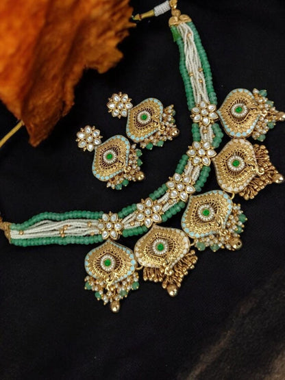 JAMUNA RAJWADI JEWELLERY SET