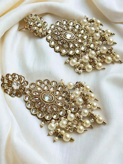 AMAL BEIGE JEWELLERY SET