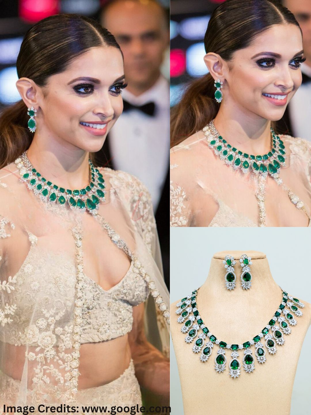 DEEPI EMERALD JEWELLERY SET