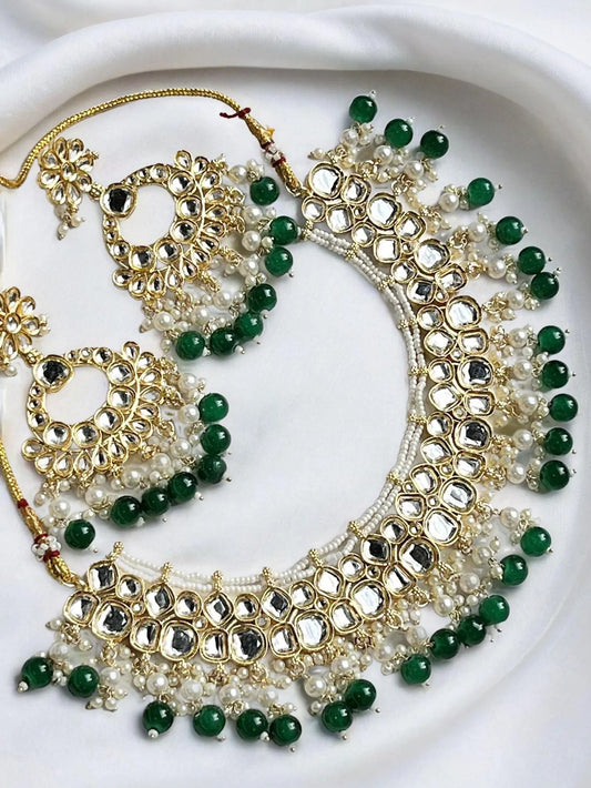 ASIYA EMERALD JEWELLERY SET